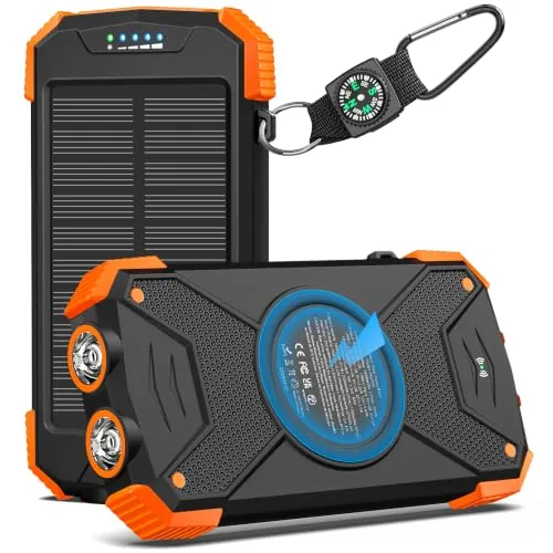 BLAVOR Solar Power Bank 10000mAh 20W Fast Charge