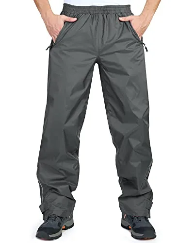 33,000ft Rain Over Pants Waterproof Seam-Sealed Hiking