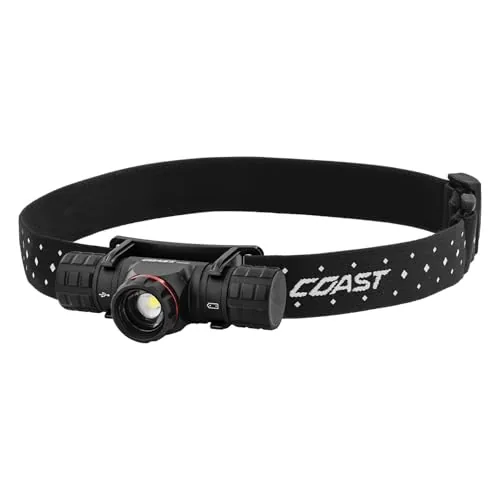 Coast XPH30R 1200-Lumen USB-C Rechargeable Headlamp