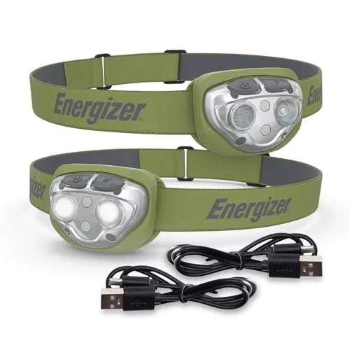 Energizer PRO-400 Rechargeable Headlamp 2-Pack