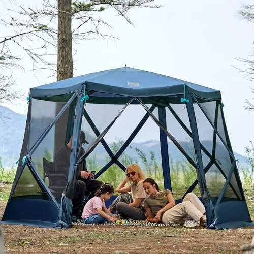 Timber Ridge 11.5x9.8 Ft Pop-Up Screened Gazebo