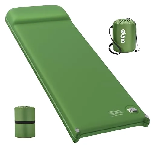 QGB Memory Foam Self-Inflating Camping Pad R-9.5