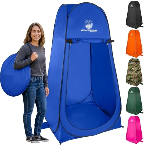 Wakeman Pop Up Pod Privacy Shower and Changing Tent