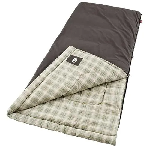 Coleman Heritage Big & Tall 10°F Flannel Sleeping Bag