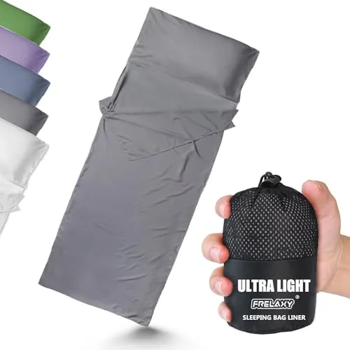 Frelaxy Ultralight Sleeping Bag Liner 27.5x84.6in Gray