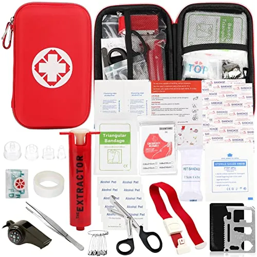 WAEKIYTL Snake Bite and Sting First Aid Kit