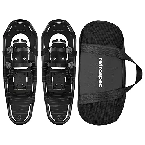 Retrospec Drifter Aluminum Snowshoes with Heel Lifts