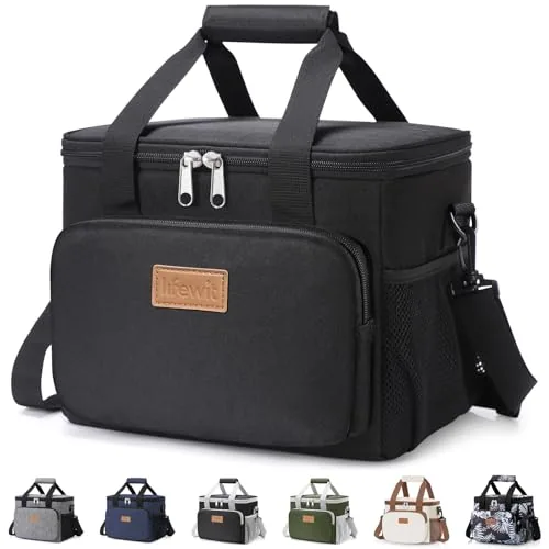 Lifewit 9L Insulated Lunch Bag 12-Can Capacity