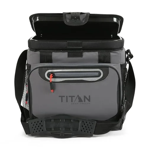 Titan Arctic Zone Zipperless Cooler with SmartShelf 16-Can