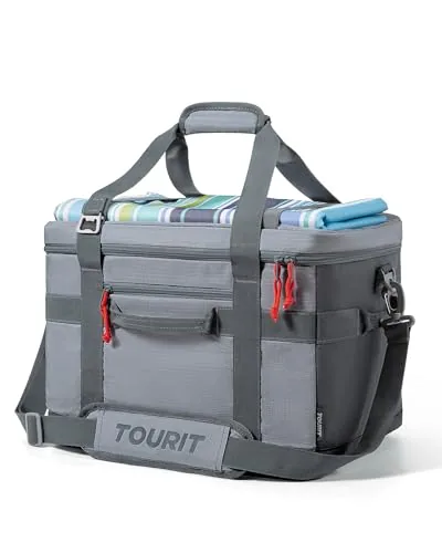 TOURIT 32L Soft Cooler Bag 48-Can Collapsible