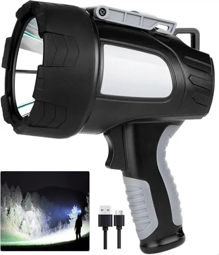 LBE W5224 Rechargeable Spotlight with COB Side Light