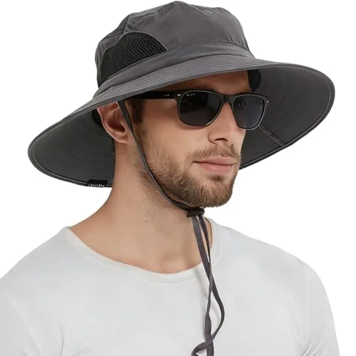 EINSKEY Waterproof Bucket Hat Wide Brim Sun Protection