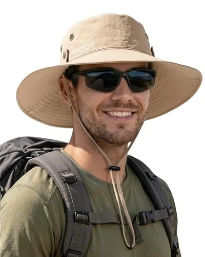 FURTALK UPF 80+ Wide Brim Foldable Sun Hat
