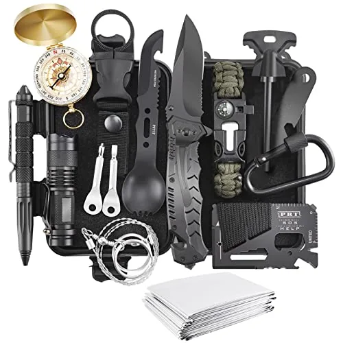 Verifygear 17-in-1 Survival Kit Waterproof Case