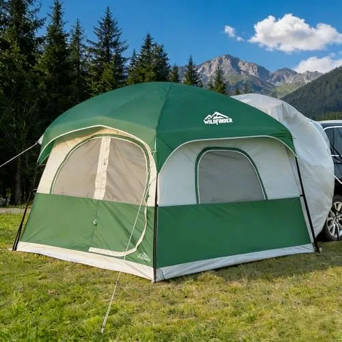 WildFinder SUV Tent 10x9ft PU3000 Waterproof Tailgate Shelter