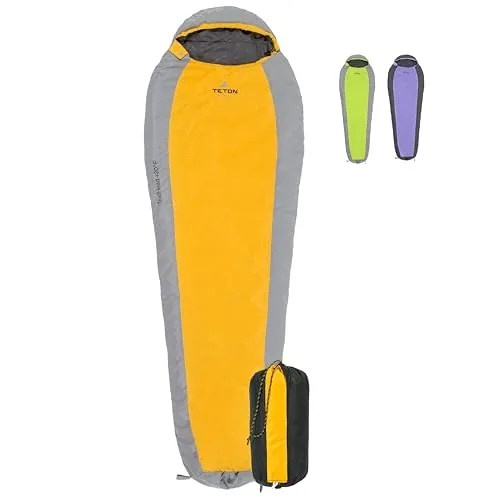 TETON Sports Trailhead 20-Degree Mummy Sleeping Bag
