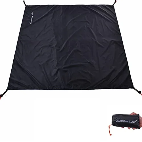 Clostnature 118x118in Ripstop Tent Footprint with Storage Bag