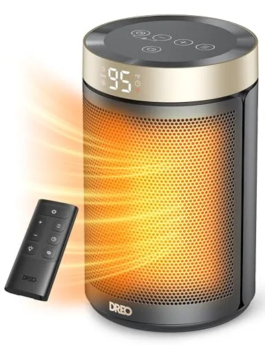 DREO 1500W PTC Ceramic Space Heater with Thermostat