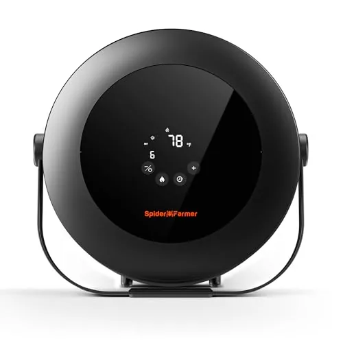 Spider Farmer 530W PTC Grow Tent Heater with Smart Control
