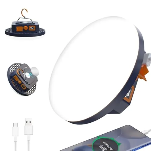 iodoo 10000mAh Camping Lantern 4000LM Rechargeable