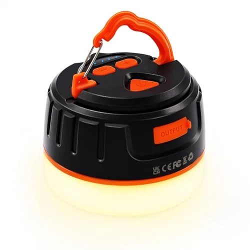 Yonktoo Camping Lantern 6400mAh Rechargeable 300H Runtime