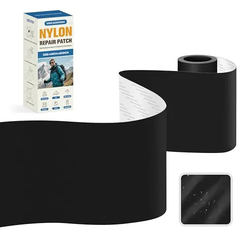 KING MOUNTAIN Self-Adhesive Nylon Repair Tape 4x63in