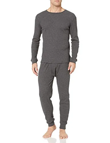 Amazon Essentials Men's Waffle Knit Thermal Set XL