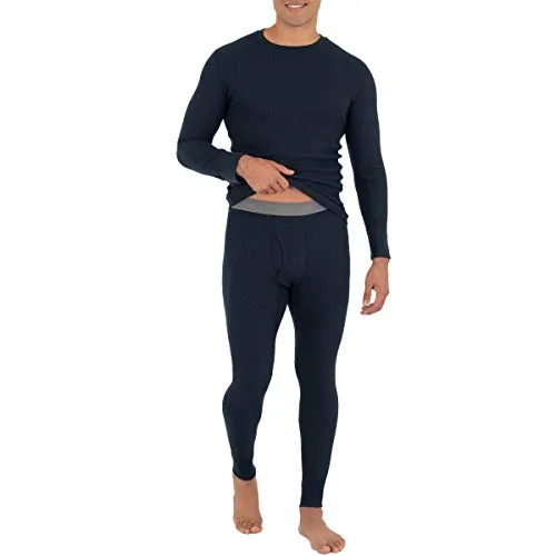 Fruit of the Loom Recycled Waffle Thermal Set
