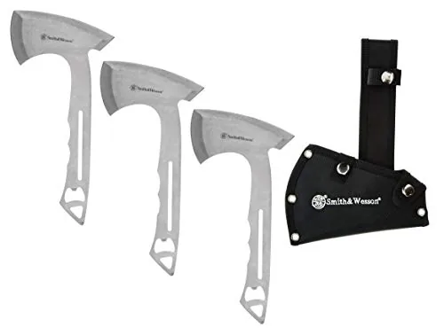 Smith & Wesson Hawkeye 10in Full Tang Throwing Axes 3-Pack