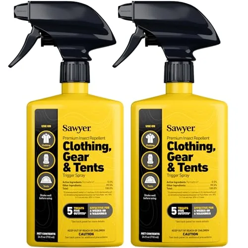 Sawyer Permethrin Twin Pack Clothing Insect Repellent 24oz