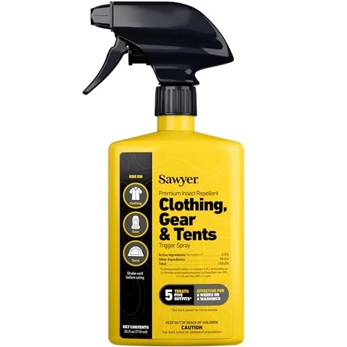 Sawyer SP657 Premium Permethrin Spray 24oz Clothing Treatment