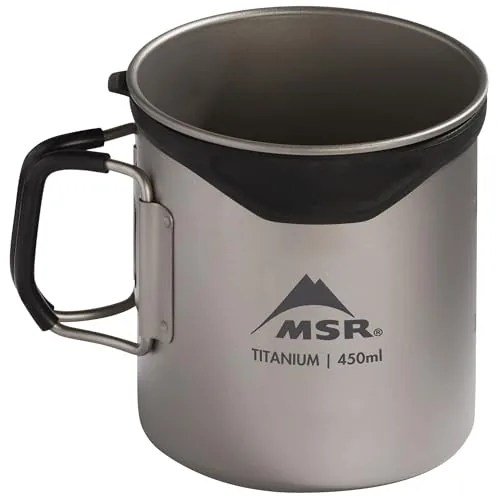MSR Titan Ultralight Titanium Camping Cup 450mL