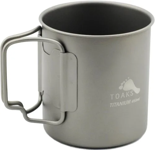 TOAKS Titanium 450ml Cup 0.5mm Thick-Wall Version