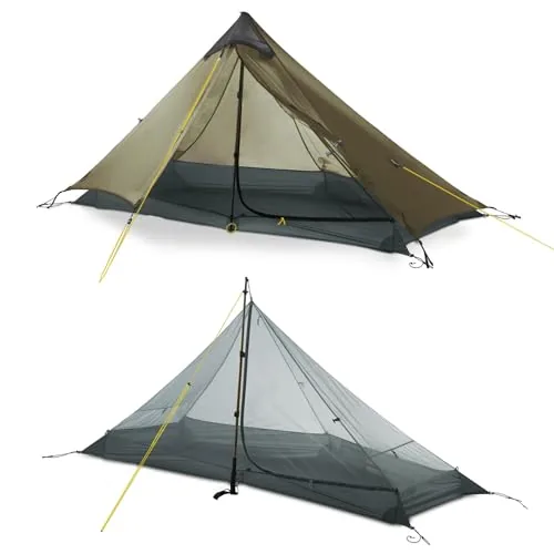 MIER LANSHAN 1-Person Ultralight Backpacking Tent
