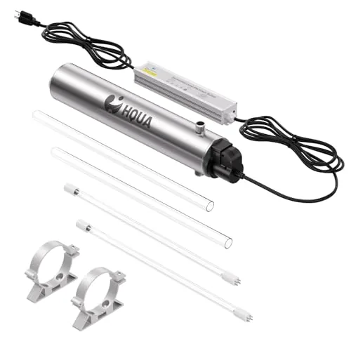 HQUA TWS-12 Whole House UV Purifier 12GPM + Extras