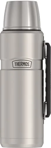 THERMOS Stainless King 40oz Vacuum Bottle Matte Steel