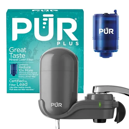 PUR Plus Faucet-Mount Filter Lead-Reducing 100-Gal
