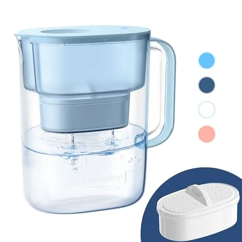 Waterdrop PT-07B 10-Cup Pitcher 200-Gal Long-Life Filter