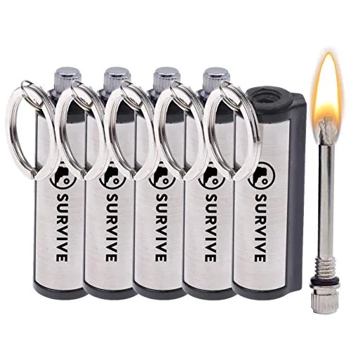 SURVIVE Permanent Match Forever Lighter 5-Pack