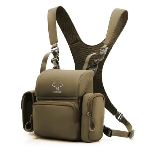 MOXULE Binocular Harness Chest Pack with Rangefinder Pocket