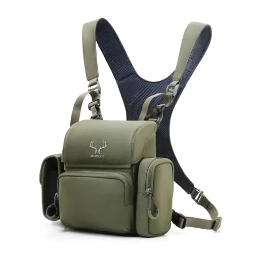 MOXULE Binocular Harness Chest Pack with Rangefinder Pocket
