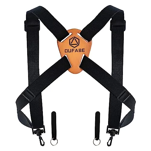 OUFABE X-Shape Binocular Chest Harness Strap