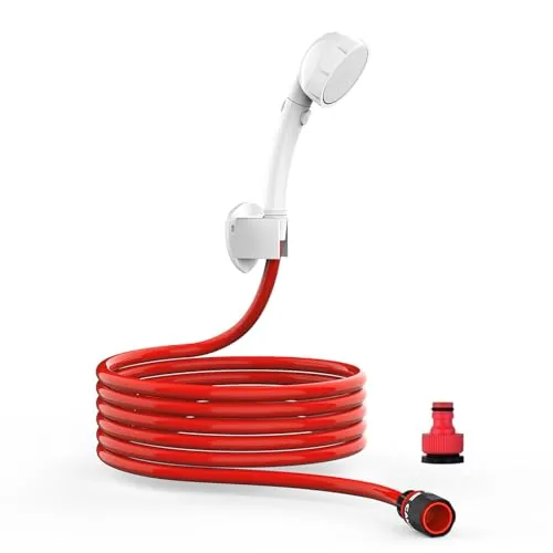 CAMPLUX Handheld Shower Head with 11.48 ft Hose