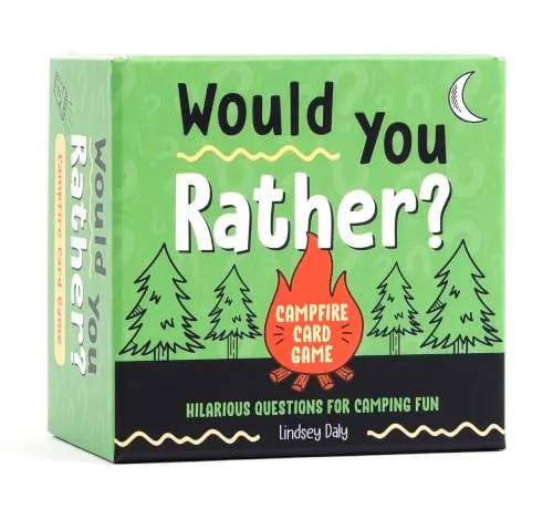 Z Kids Would You Rather? Campfire Card Game