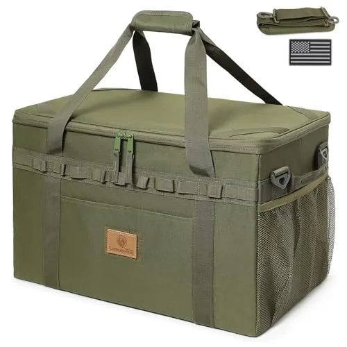 Lemubeane 46L Tactical Camp Bag with Axe Holder