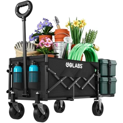GOLABS WA1 Folding Wagon 220lb 100L Expandable