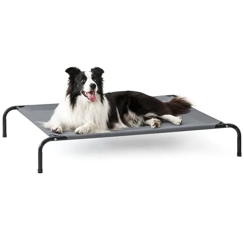 Love's Cabin 48in Elevated Cooling Dog Bed 85lb Cap
