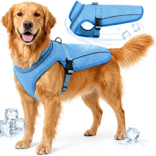 BobbleT Evaporative Dog Cooling Vest with UV Protection