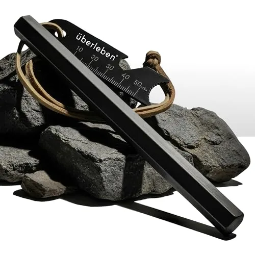 Überleben Hexå Ferro Rod 6in 1/2in Hex Fire Starter