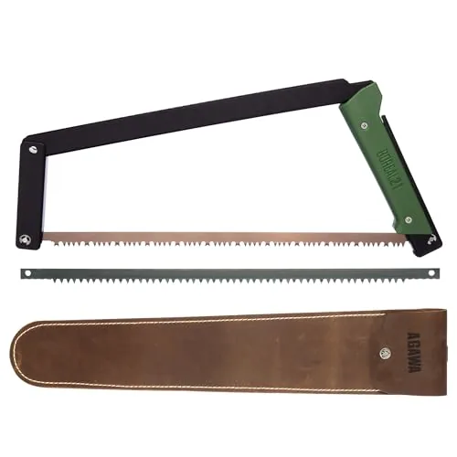 Agawa Canyon BOREAL21 Folding Bow Saw Two-Blade Kit